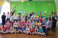 Агитбригада 4б класса в Детском саду №80 