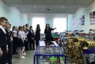 Обучающиеся 5А и 5Б посетили корпоративный музей ПАО ОДК УМПО