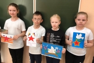 Открытка Ветеранам к празднику Великой Победы!