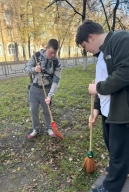 8 сентября в Лицее прошёл субботник