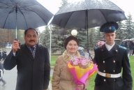 Открытие памятника труженикам тыла