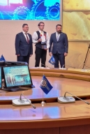 Награждение знаком отличия «За успехи в учебе»